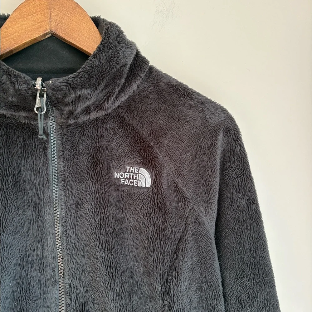 The North Face Women’s Fleece Full Zip Jacket Black Size M - Picture 3 of 6